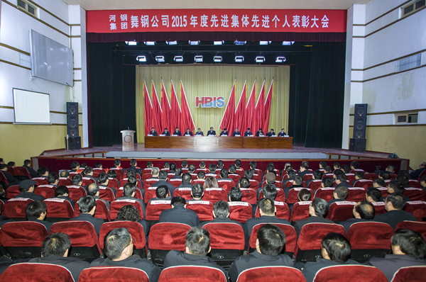 公司隆重表彰2015年度先進(jìn)集體和先進(jìn)個人